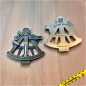 Preview: Sextant Geocoin - RE "Helmsman - Antique Bronze"